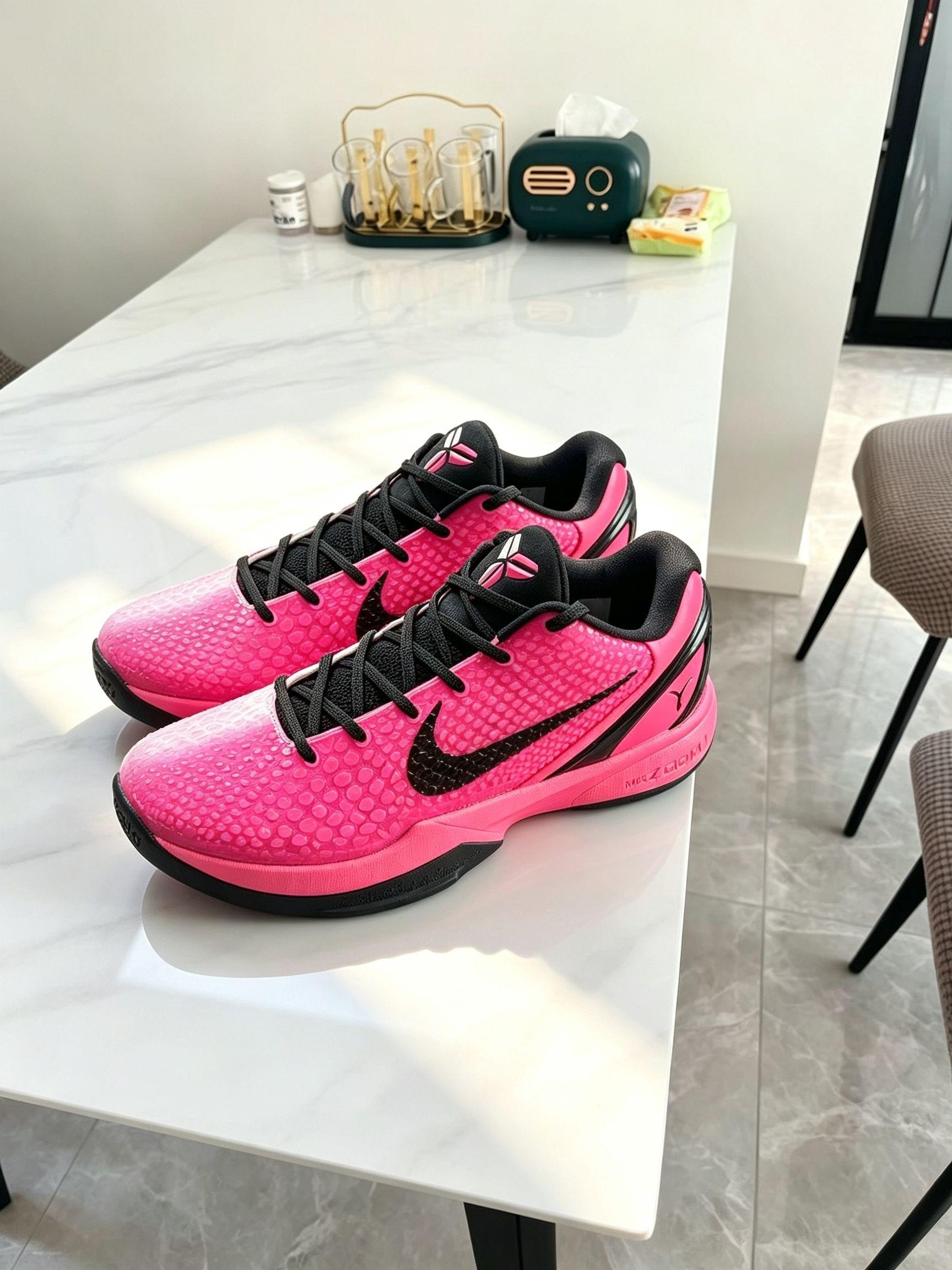 花小钱入库里同款Nike骚粉运动鞋✨太香了
